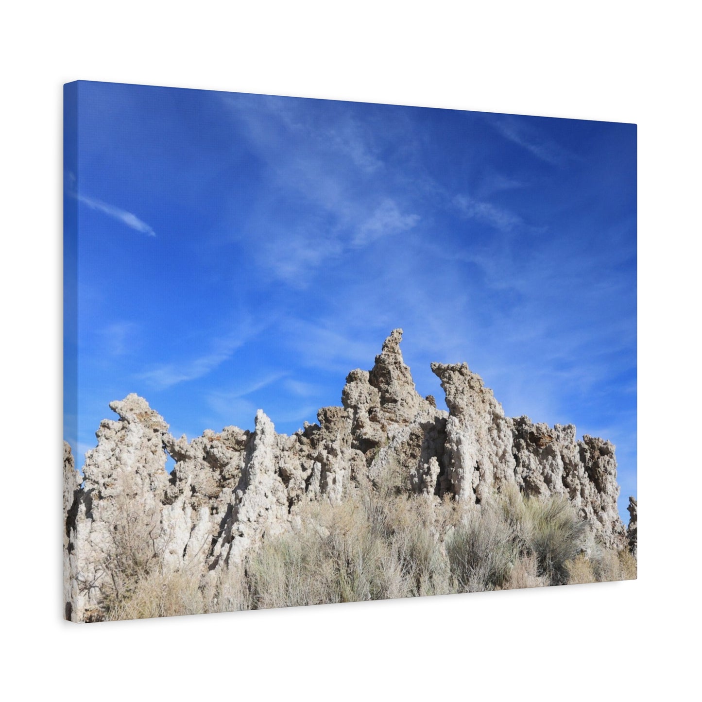 Sentinel Spires - Unique Frameless Canvas Wall Art