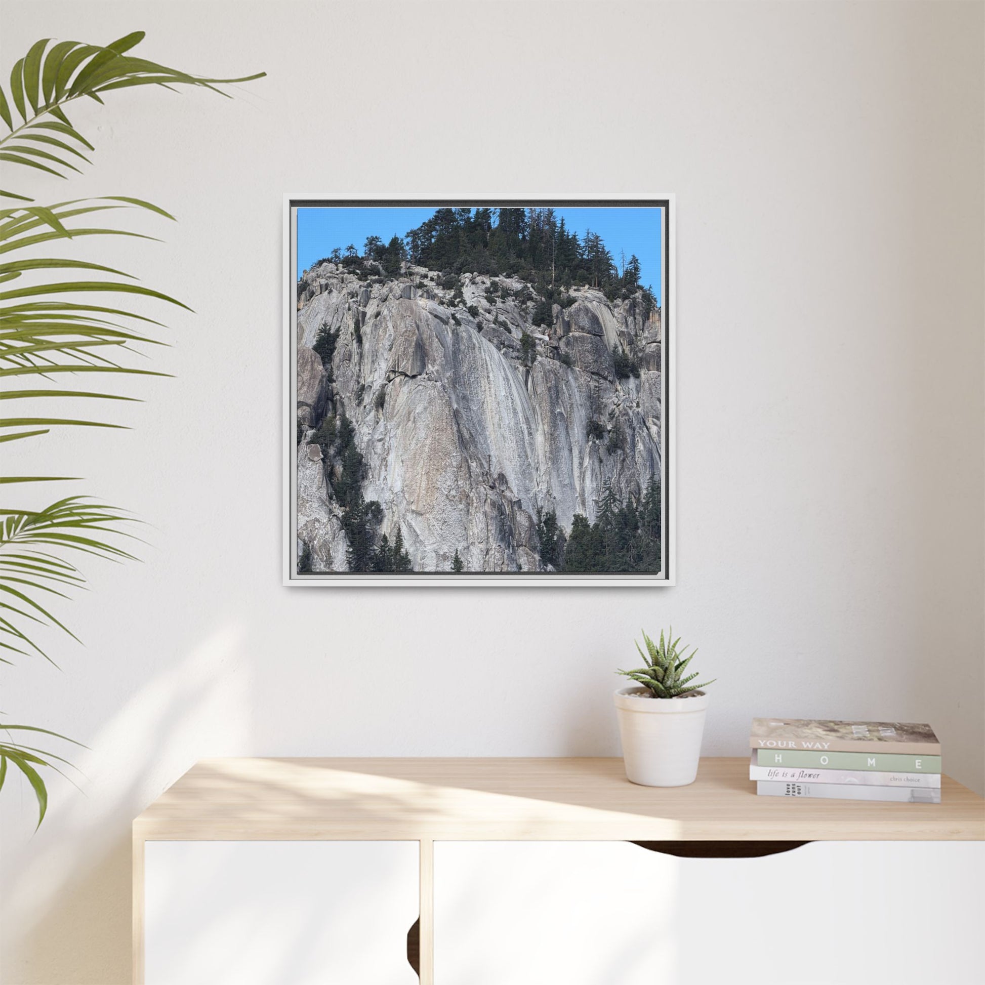Granite Monument - Unique Stretched Canvas Wall Art - Art By Earth