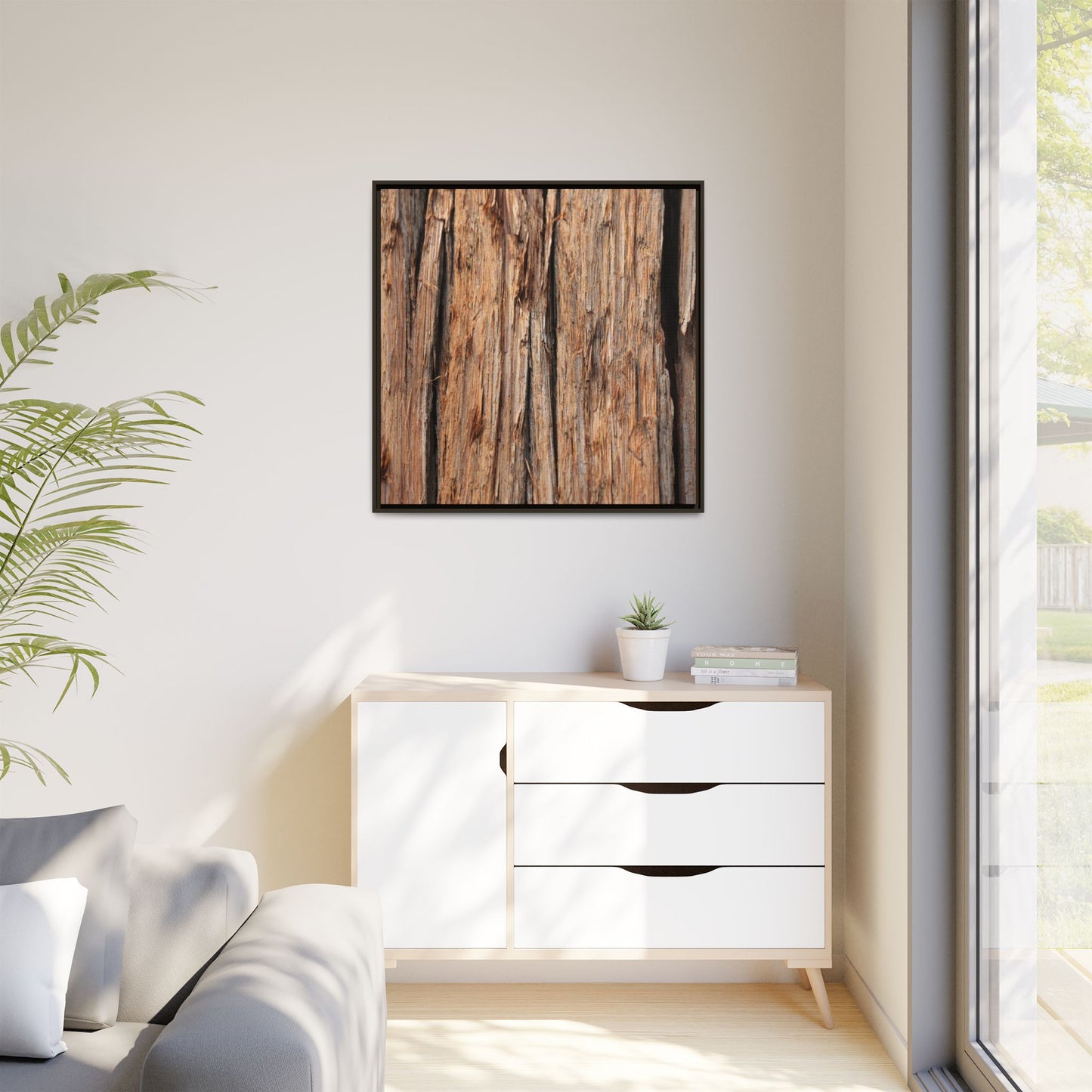 Timber Echoes - Unique Stretched Canvas Wall Art - Art By Earth