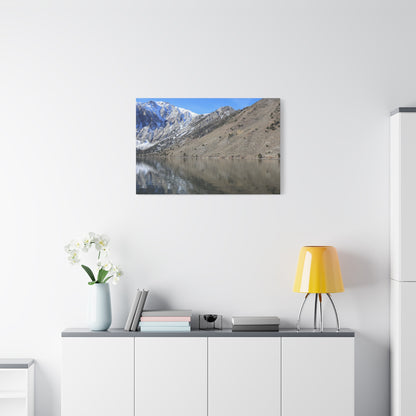 Reflection of Silence - Unique Frameless Canvas Wall Art