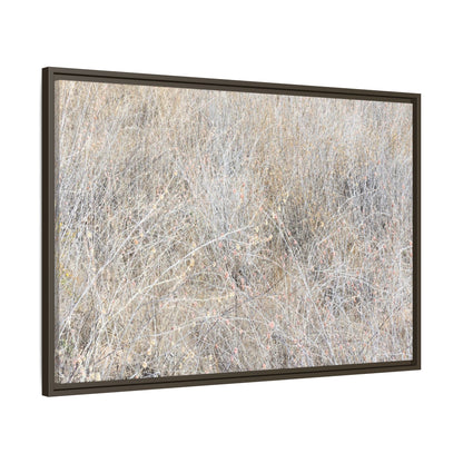 Whispers of Dry Grass - Unique Stretched Canvas Wall Art - Art By Earth
