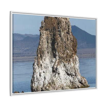 Tufa Tower Reflection - Unique Stretched Canvas Wall Art