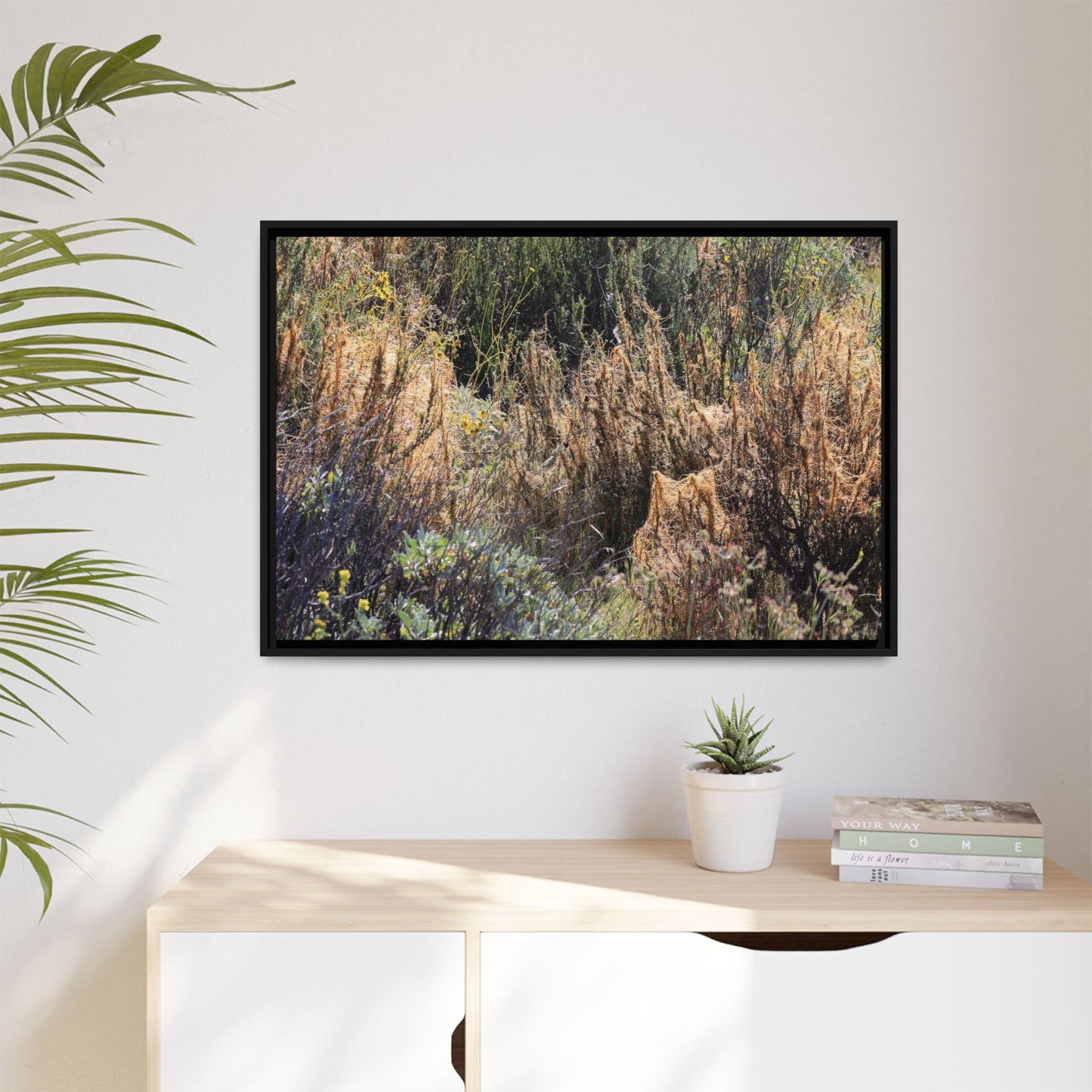 Drought-Stricken Landscape - Unique Stretched Canvas Wall Art - Art By Earth