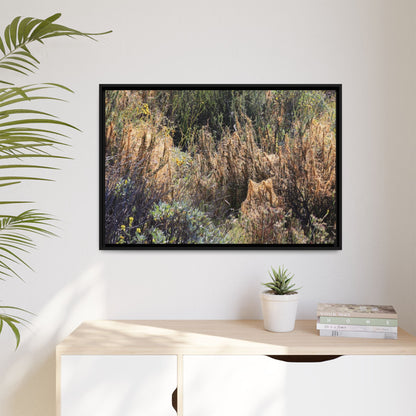 Drought-Stricken Landscape - Unique Stretched Canvas Wall Art - Art By Earth