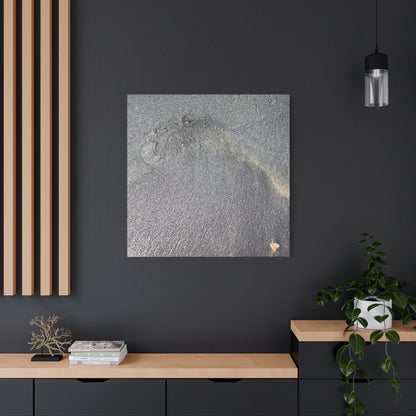 Ephemeral Whispers of Granite - Unique Frameless Canvas Wall Art - Art By Earth