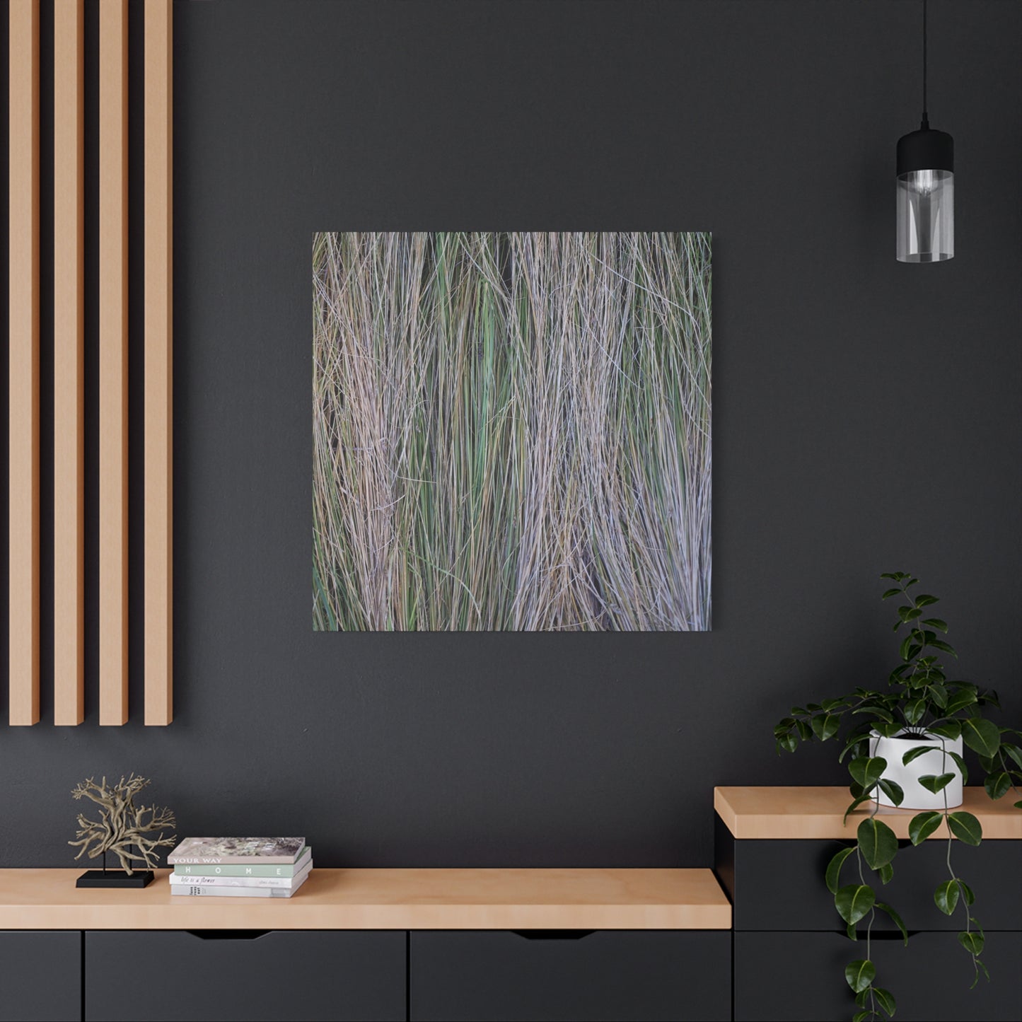 Whispers of Grass - Unique Frameless Canvas Wall Art - Art By Earth