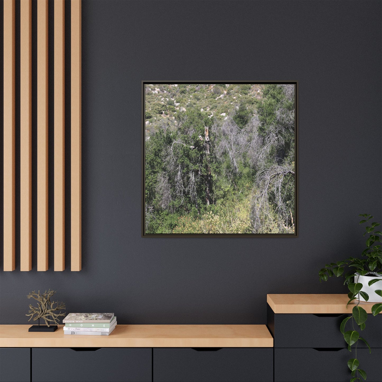 Forest Decline - Unique Stretched Canvas Wall Art