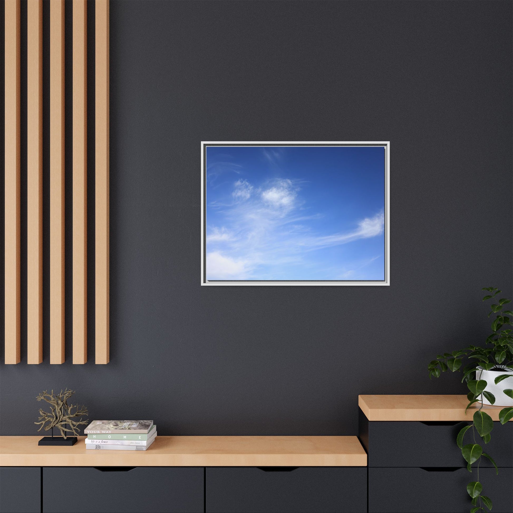 Blue Serenity - Unique Stretched Canvas Wall Art - Art By Earth