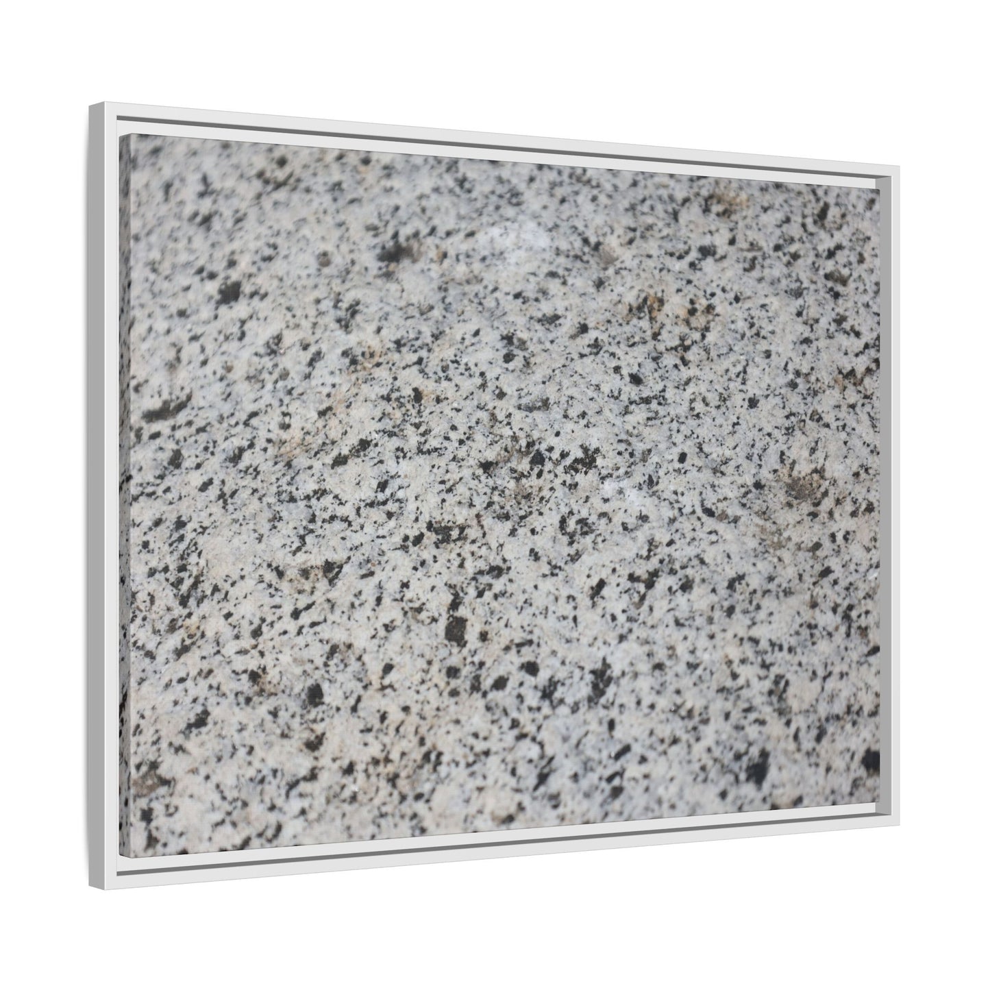 Monochrome Mosaic - Unique Stretched Canvas Wall Art - Art By Earth