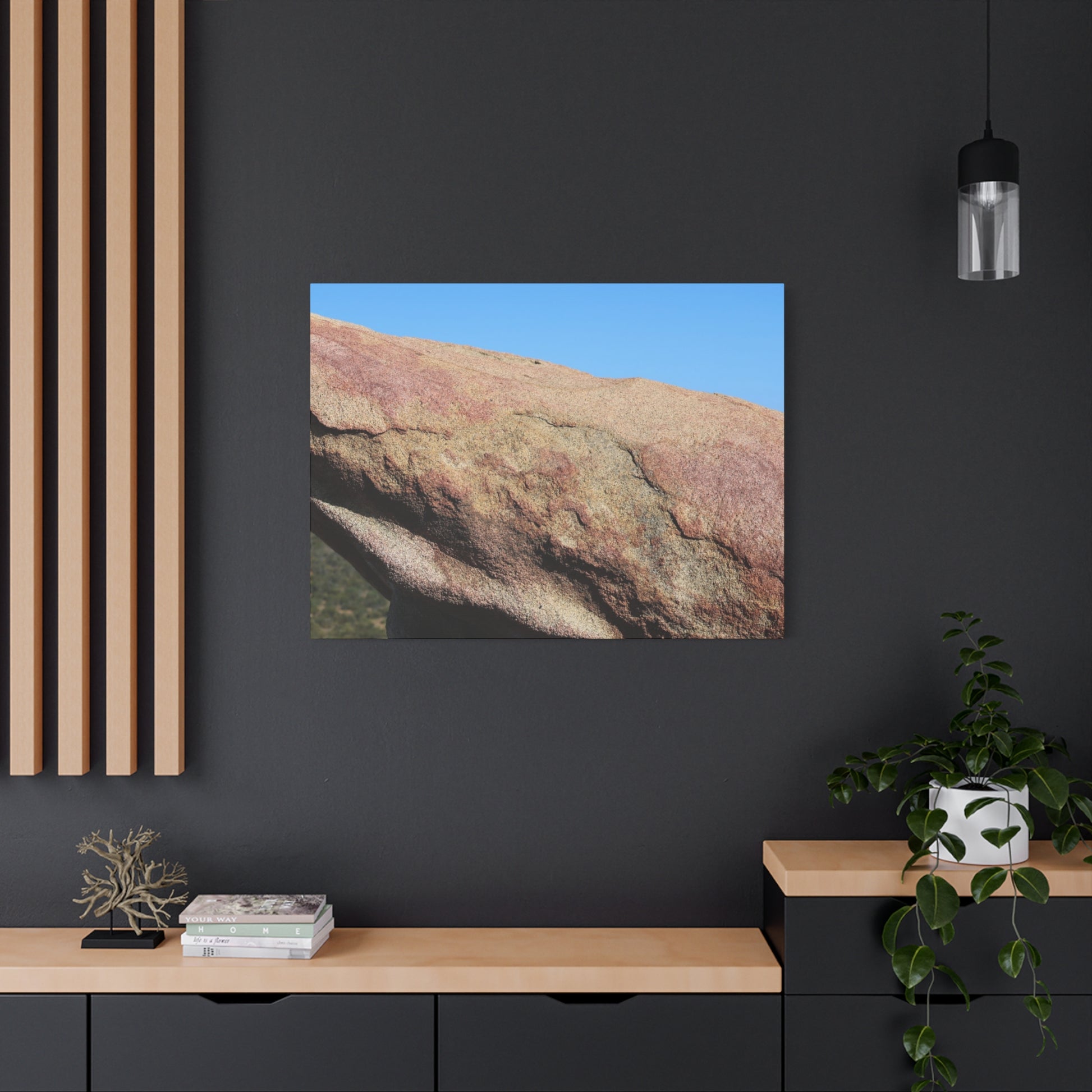 Stone Dreamer - Unique Frameless Canvas Wall Art - Art By Earth