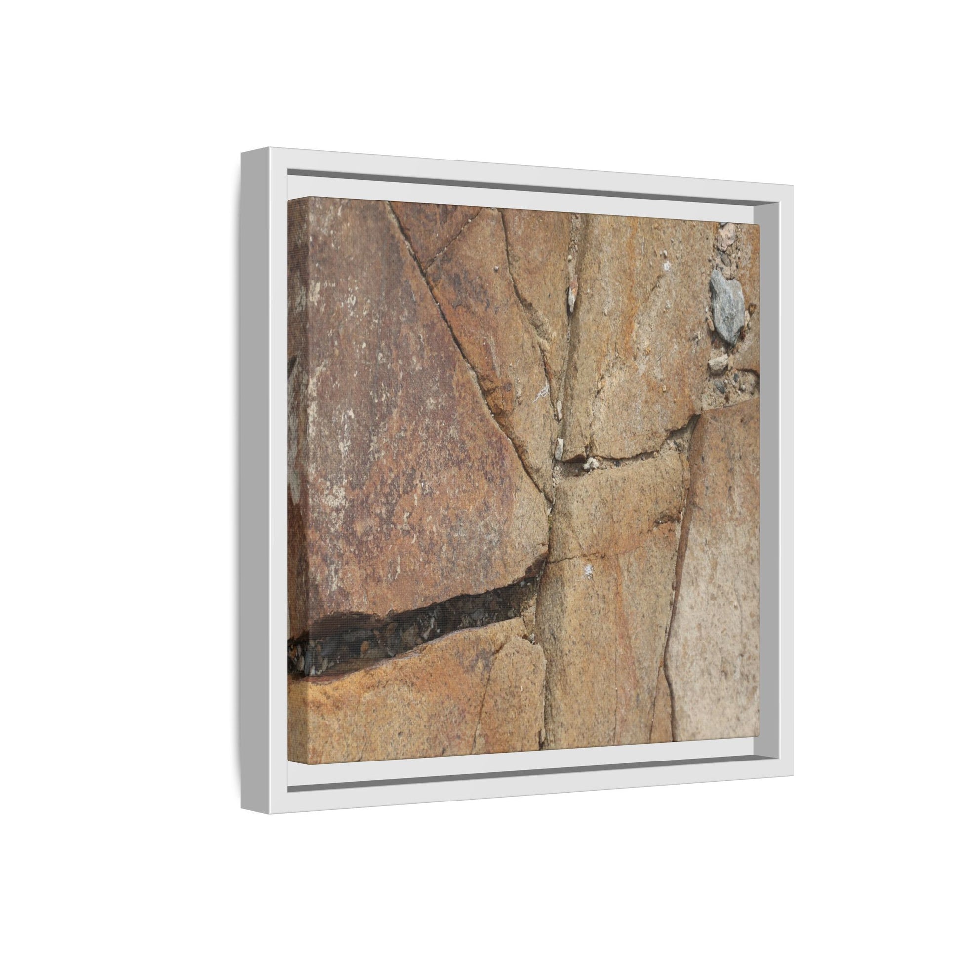Rusty Crevices - Unique Stretched Canvas Wall Art - Art By Earth