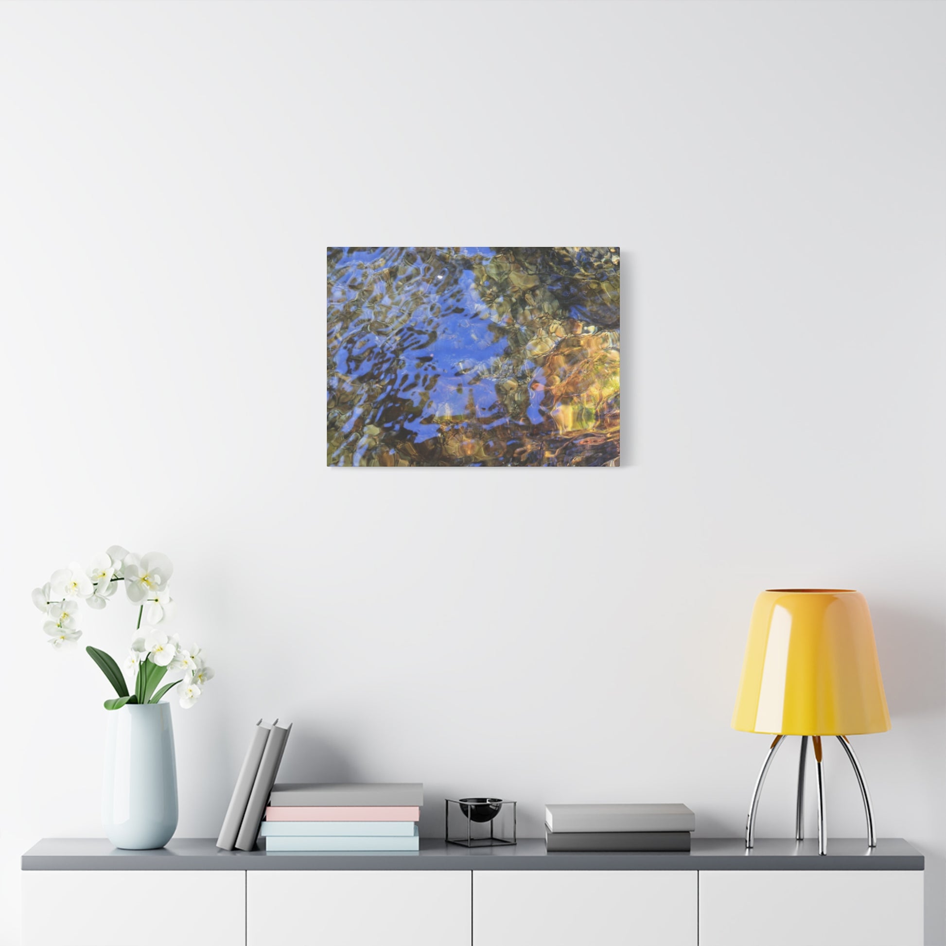 Water's Whisper - Unique Frameless Canvas Wall Art - Art By Earth