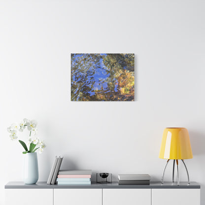 Water's Whisper - Unique Frameless Canvas Wall Art - Art By Earth
