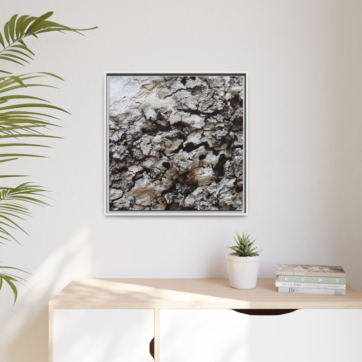 Cracked Terrain - Unique Stretched Canvas Wall Art - Art By Earth