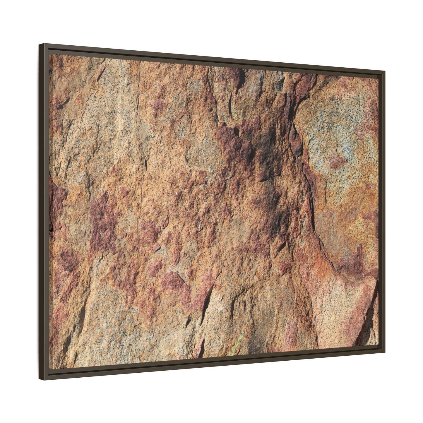 Russet Stone - Unique Stretched Canvas Wall Art - Art By Earth