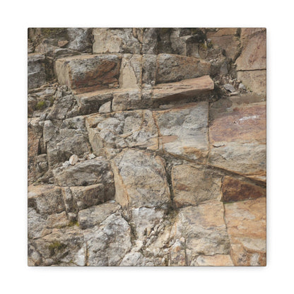 Stone Memories - Unique Frameless Canvas Wall Art - Art By Earth