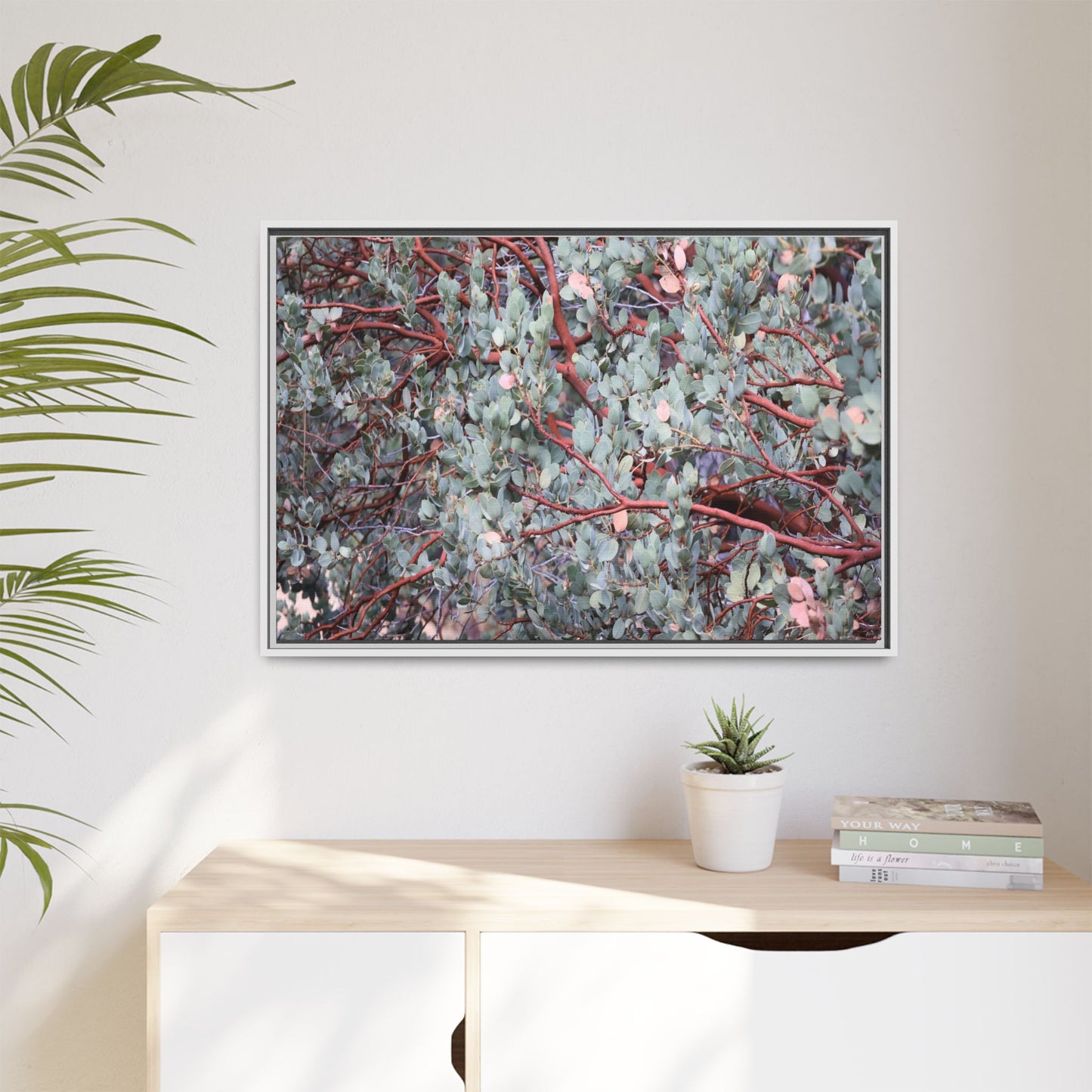 Whispers of Sage - Unique Stretched Canvas Wall Art - Art By Earth