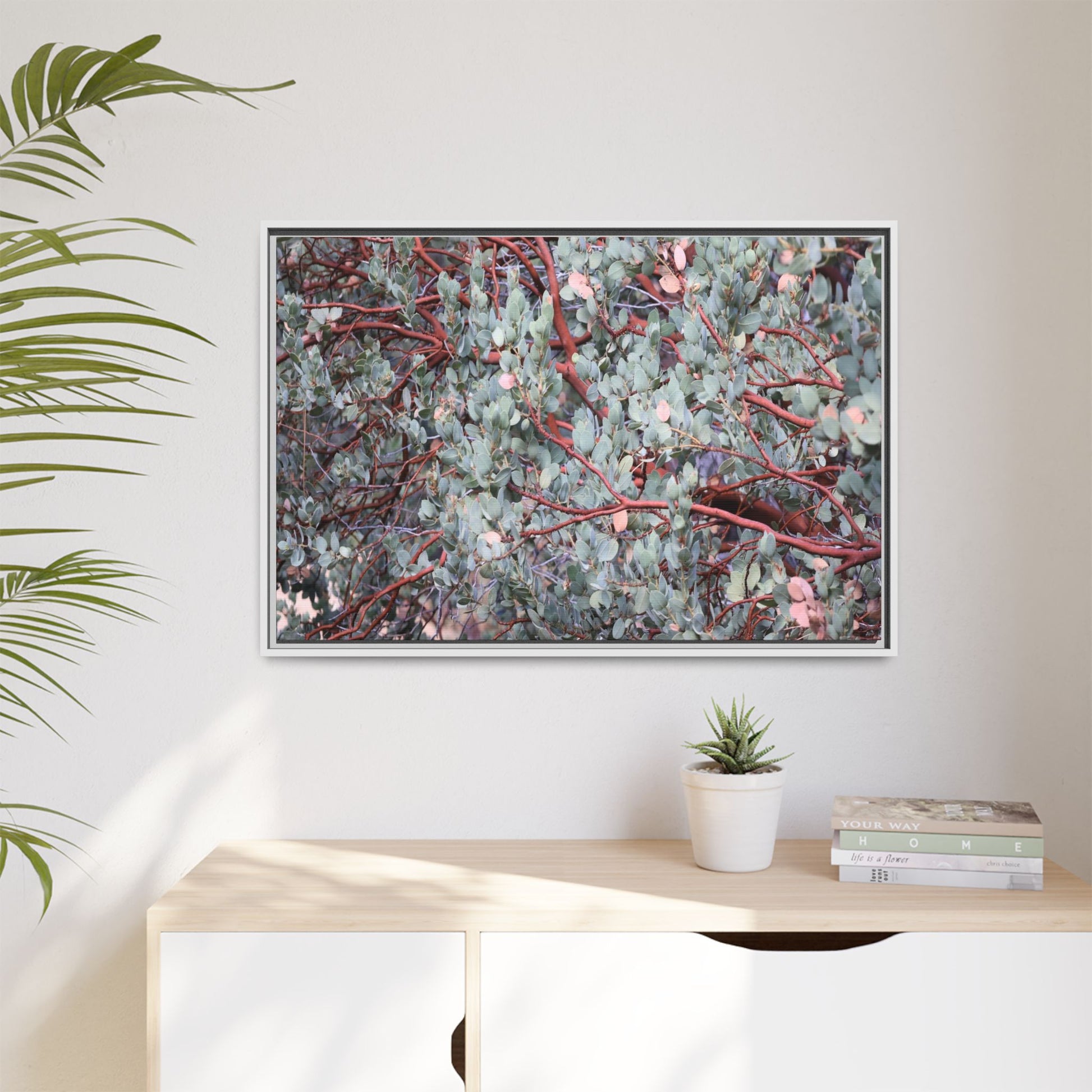 Whispers of Sage - Unique Stretched Canvas Wall Art - Art By Earth