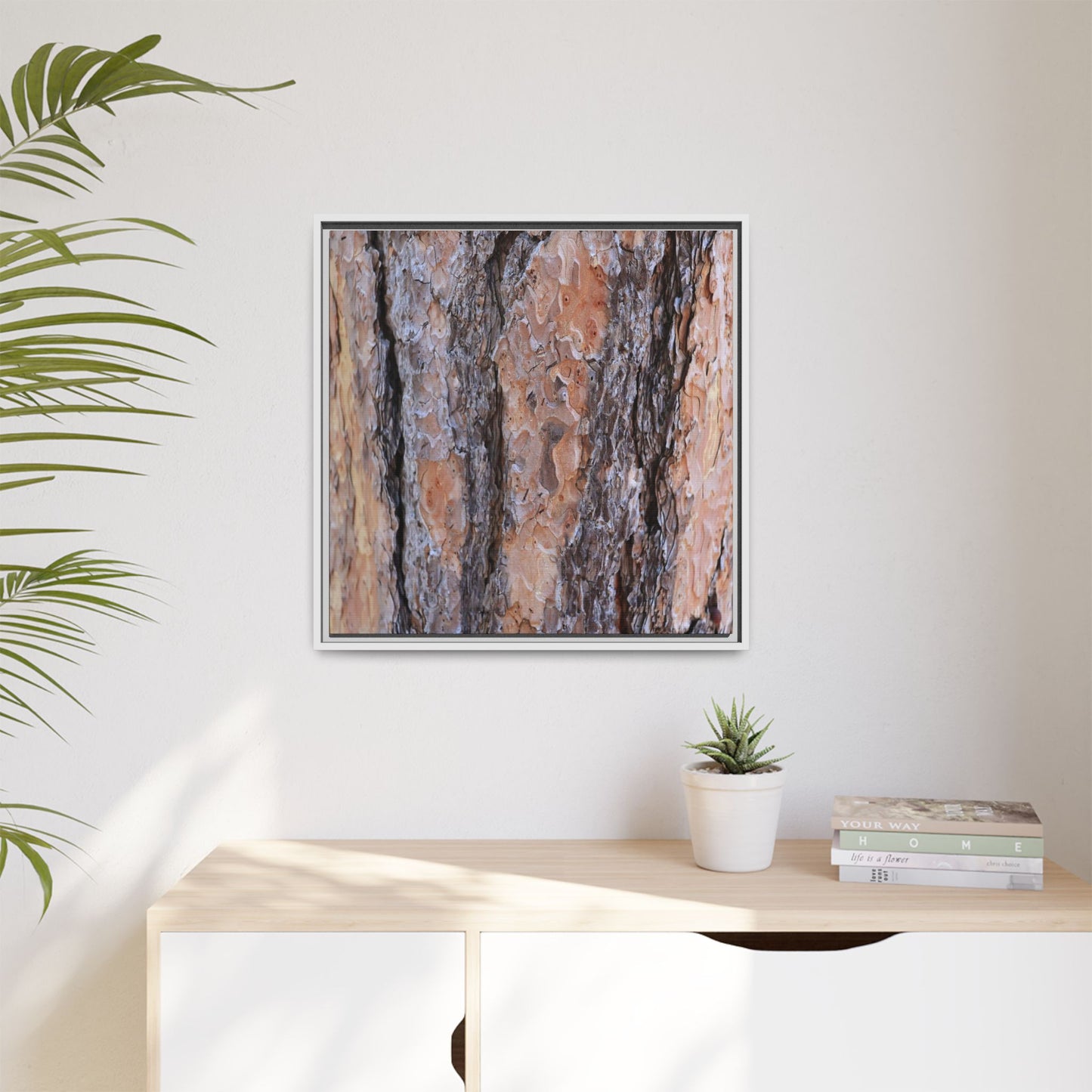 Earthy Embrace - Unique Stretched Canvas Wall Art - Art By Earth