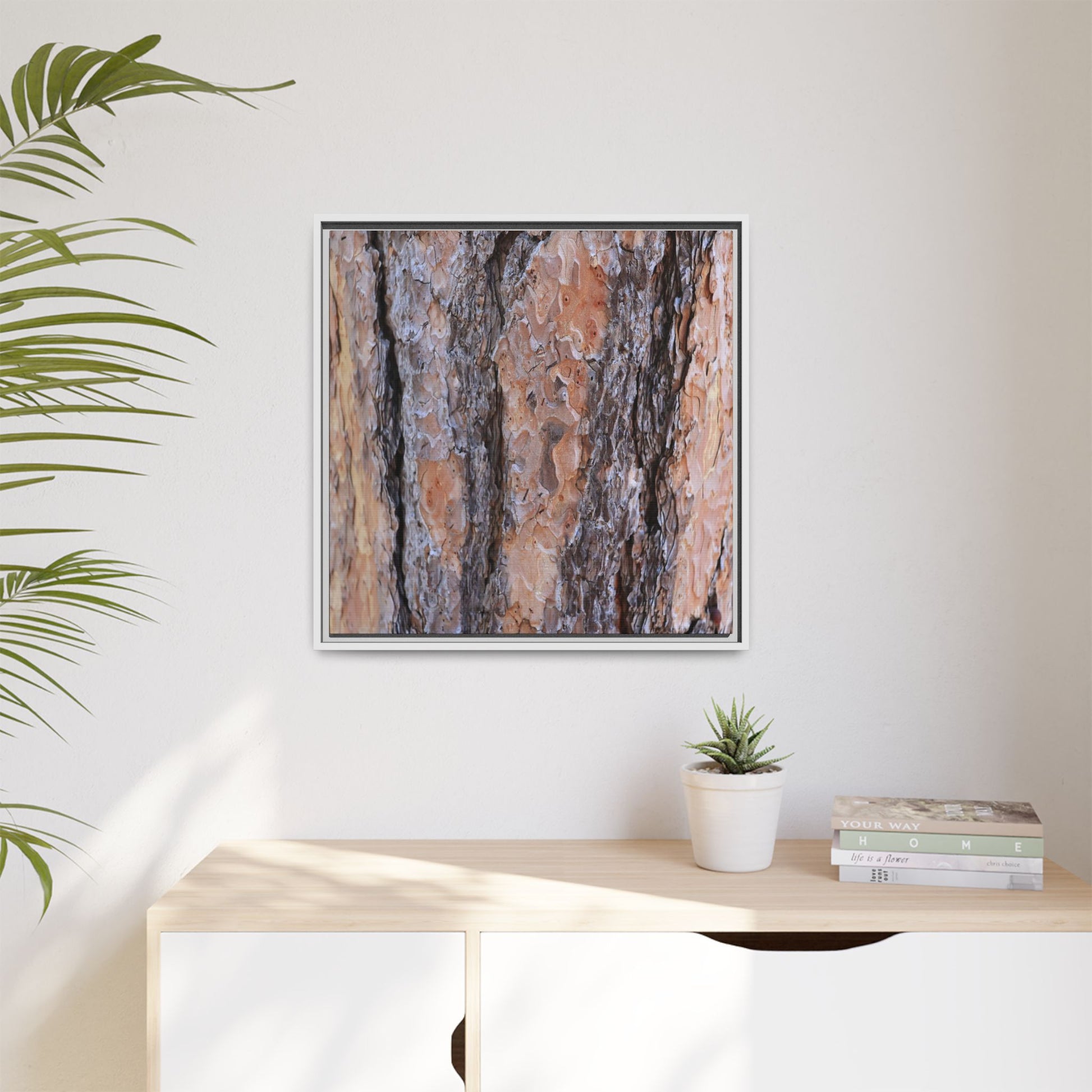 Earthy Embrace - Unique Stretched Canvas Wall Art - Art By Earth
