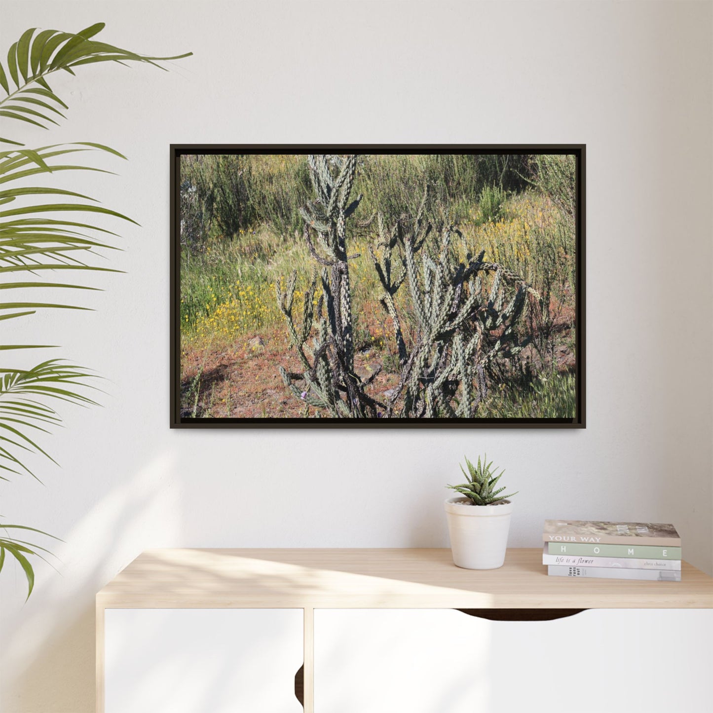 Wildflower Meadow - Unique Stretched Canvas Wall Art - Art By Earth