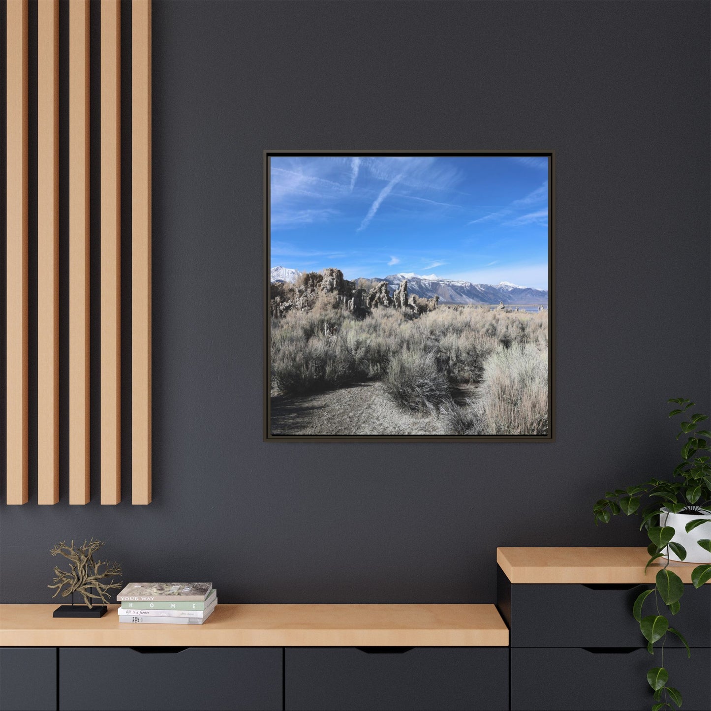 Whispers of the Sagebrush Steppe - Unique Stretched Canvas Wall Art