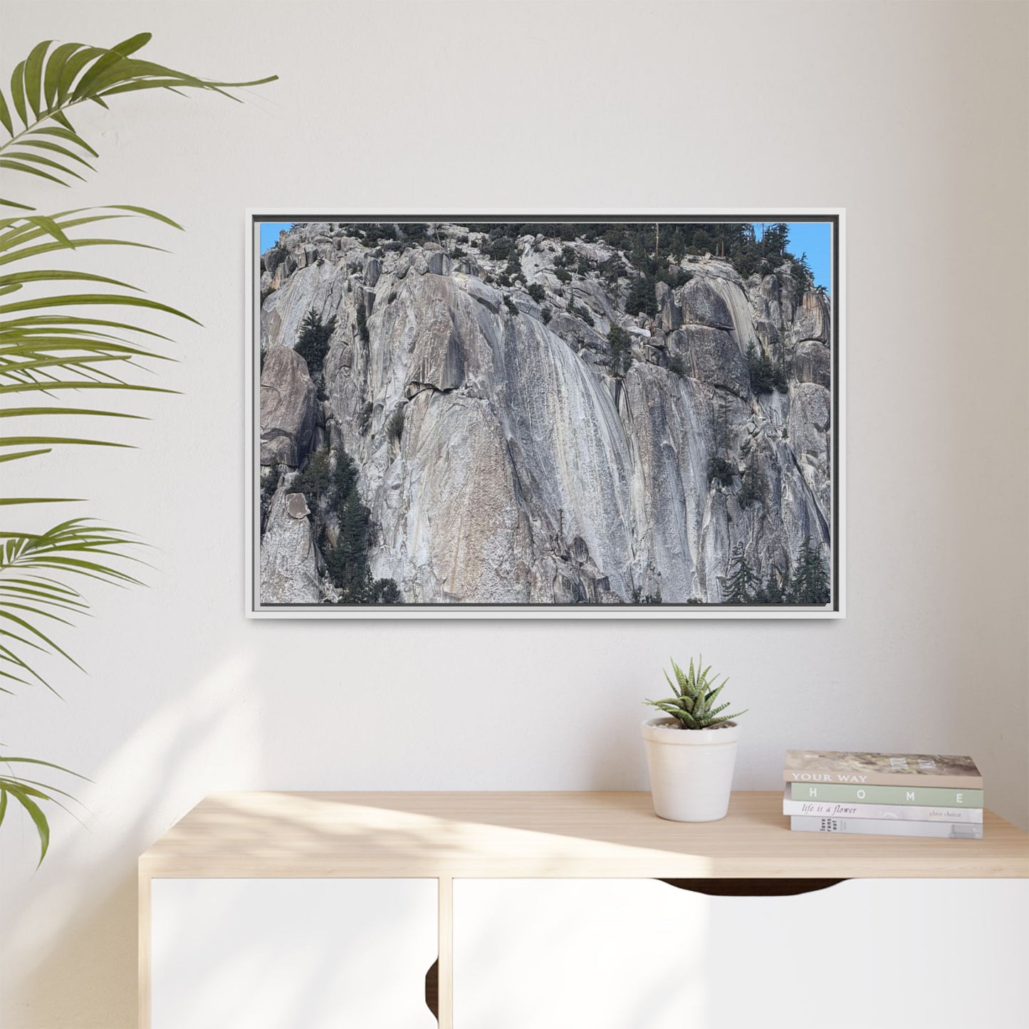 Granite Monument - Unique Stretched Canvas Wall Art - Art By Earth