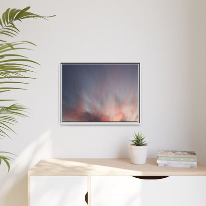 Celestial Blaze - Unique Stretched Canvas Wall Art - Art By Earth
