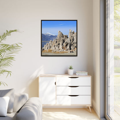 Mono Lake Tufa - Unique Stretched Canvas Wall Art