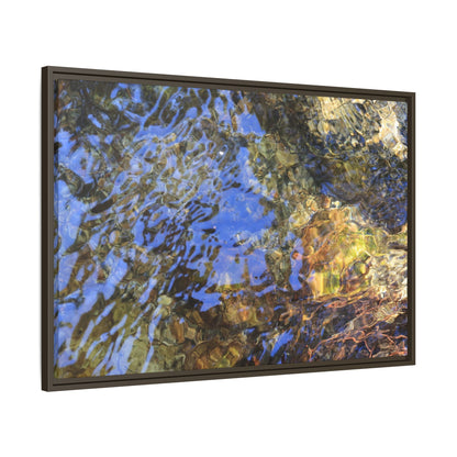 Watery Kaleidoscope - Unique Stretched Canvas Wall Art - Art By Earth