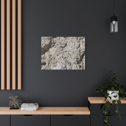 Limestone Symphony - Unique Frameless Canvas Wall Art