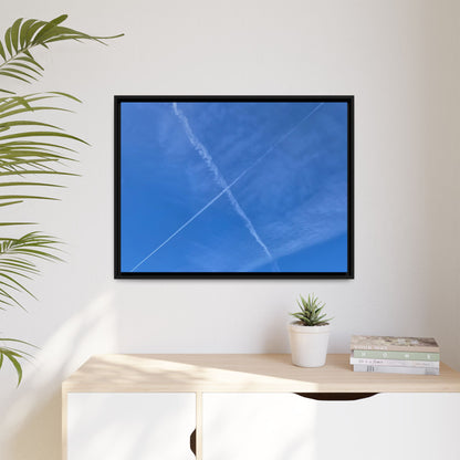 Sky Crossroads - Unique Stretched Canvas Wall Art - Art By Earth