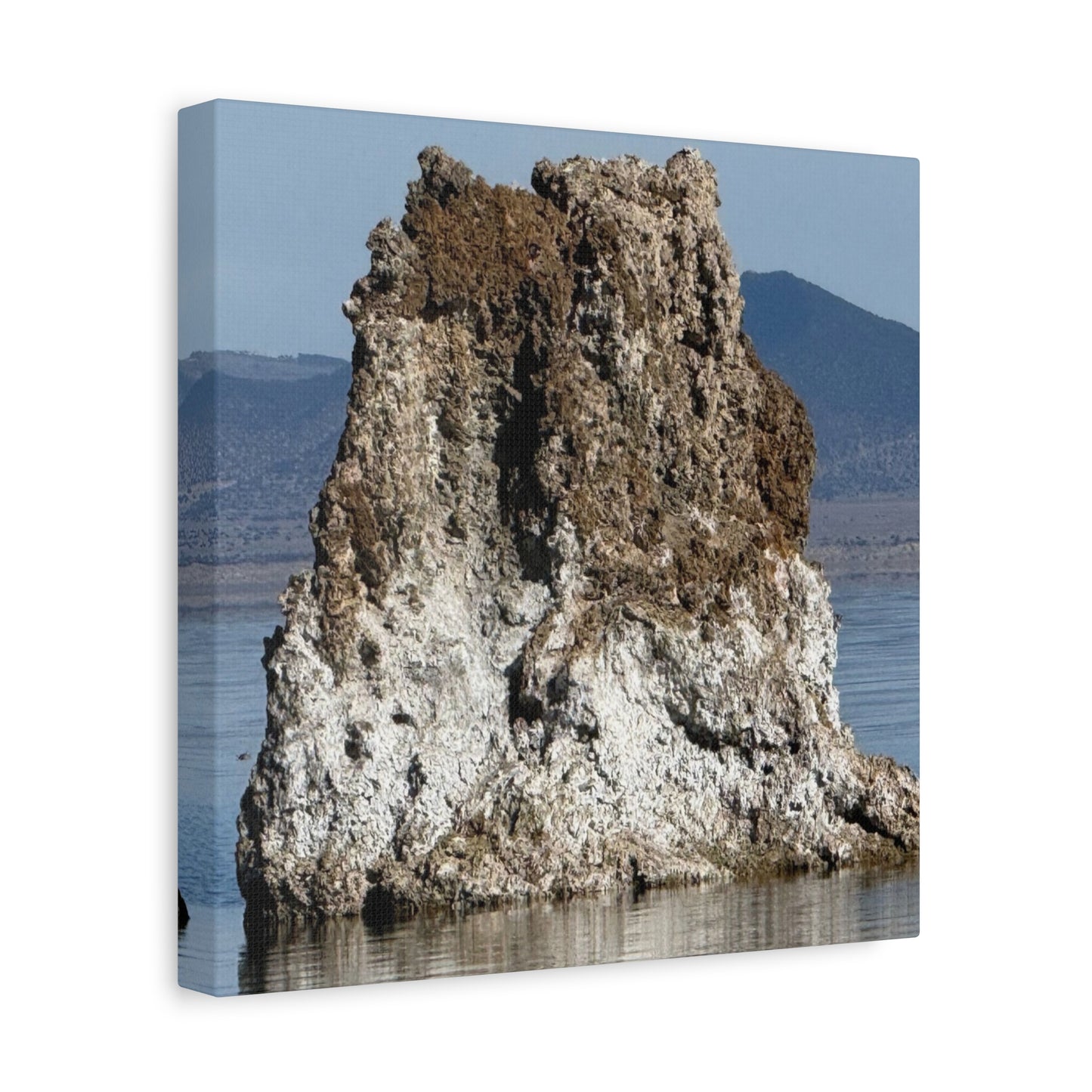 Monolith of Stillness - Unique Frameless Canvas Wall Art