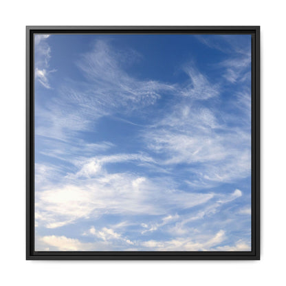 Ethereal Blue Tapestry - Unique Stretched Canvas Wall Art - Art By Earth