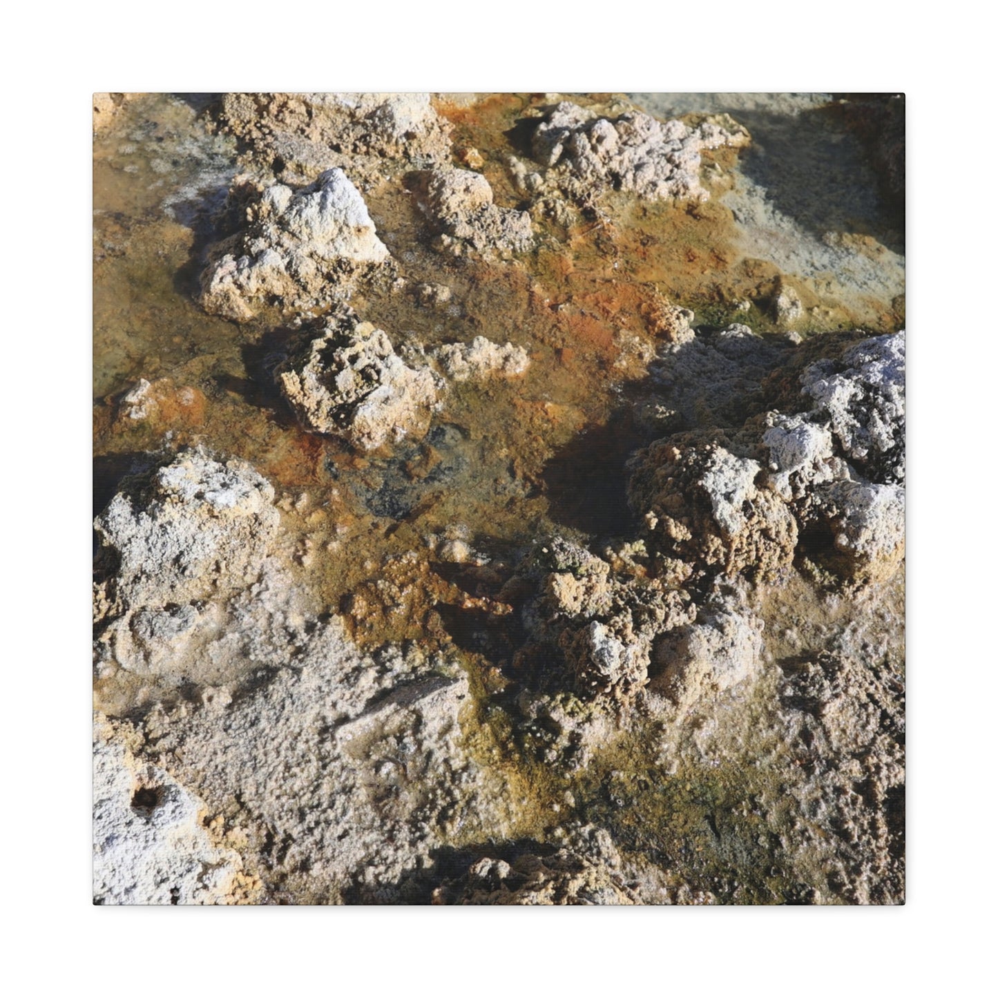 Mineral Landscape - Unique Frameless Canvas Wall Art