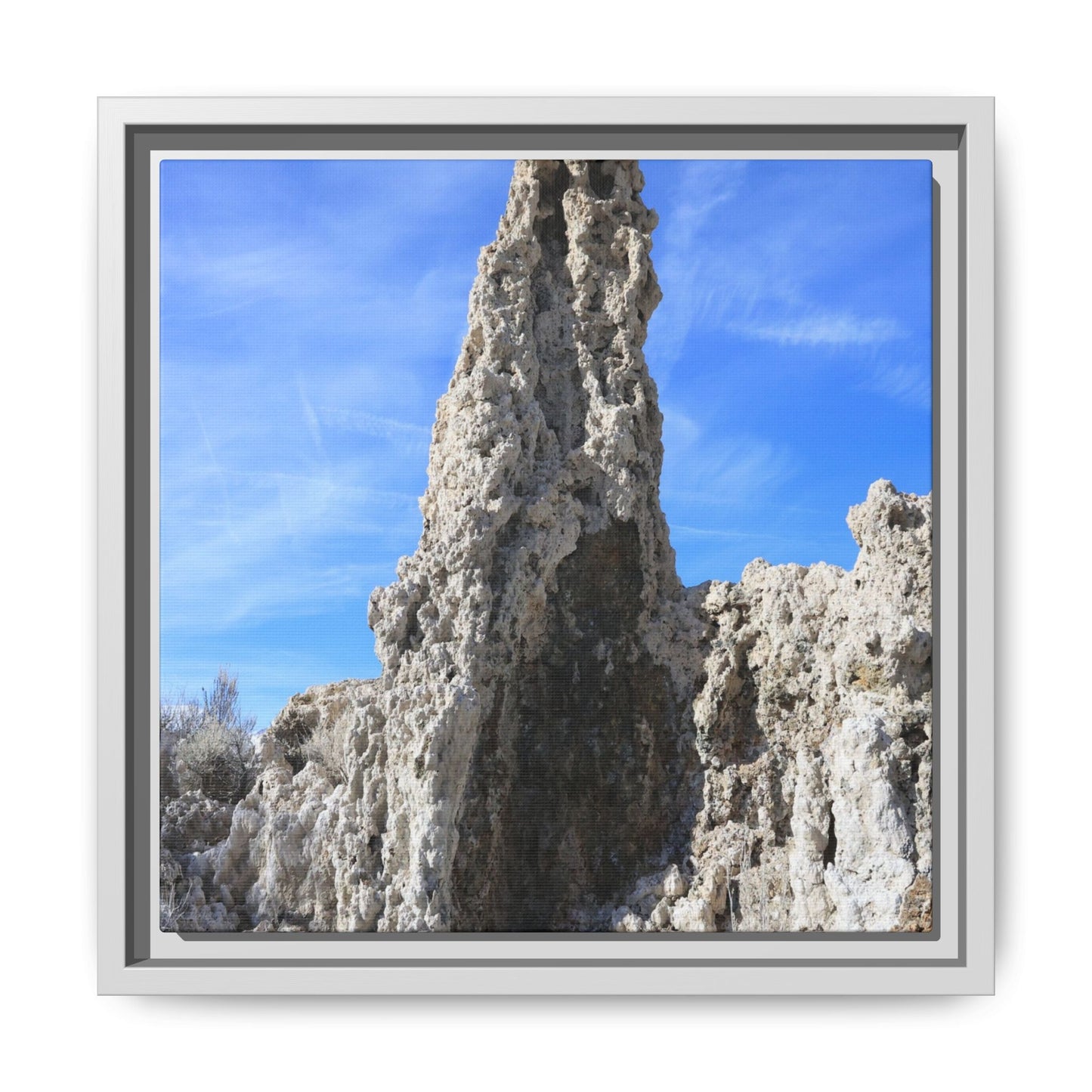 Sentinel of Stone - Unique Stretched Canvas Wall Art