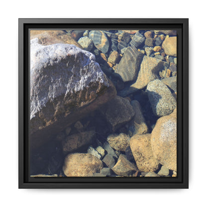 Stone Sanctuary - Unique Stretched Canvas Wall Art