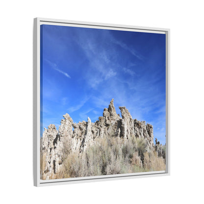 Frozen Sentinels - Unique Stretched Canvas Wall Art