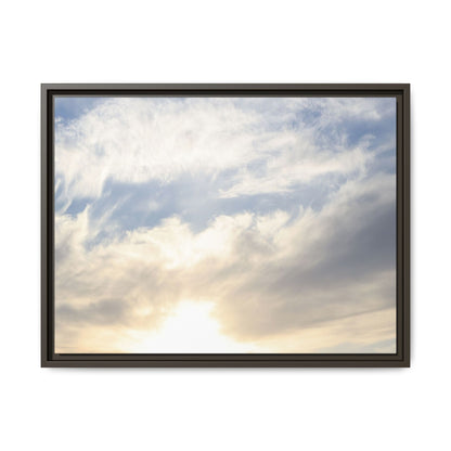 Sky's Ethereal Whisper - Unique Stretched Canvas Wall Art - Art By Earth