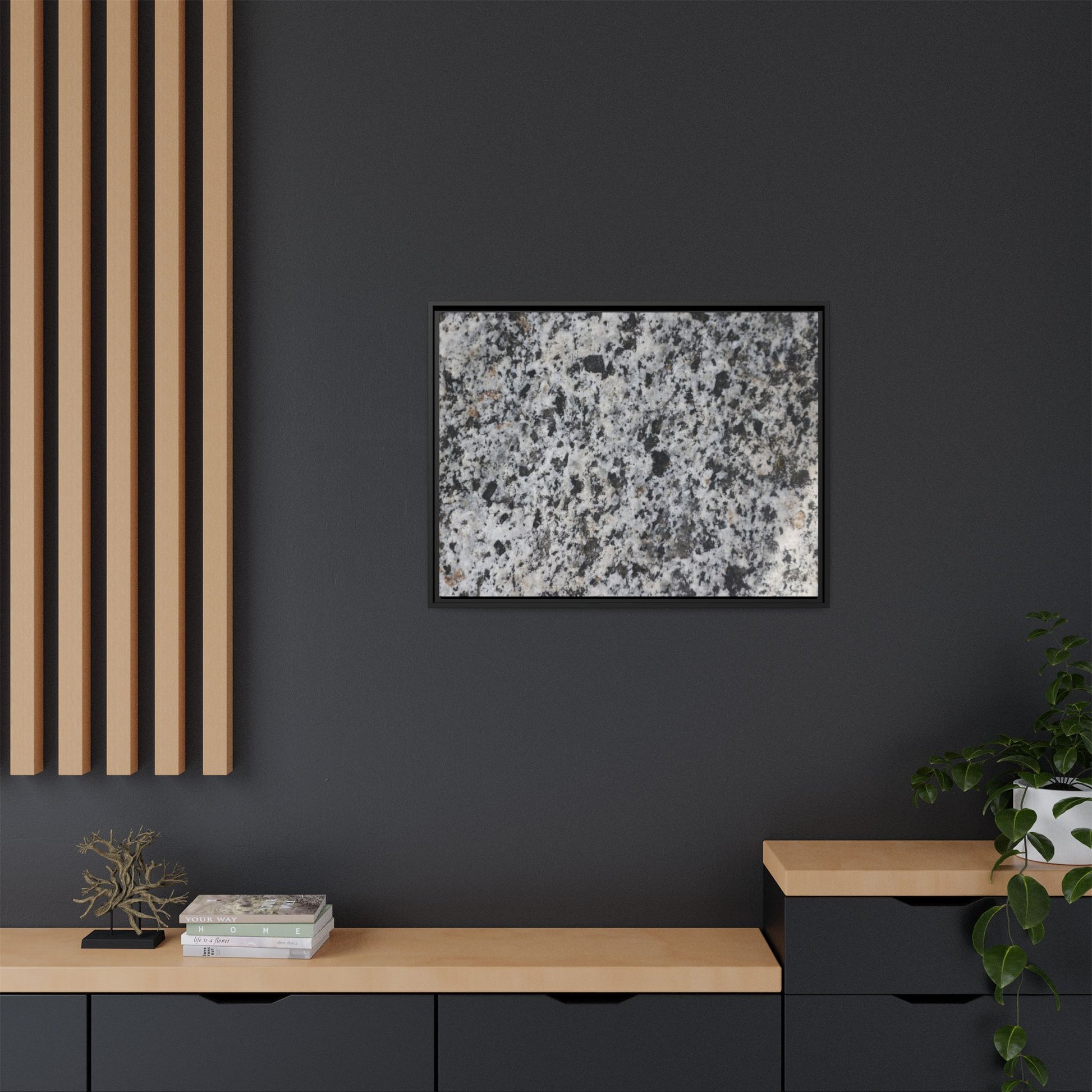 Granite Song - Unique Stretched Canvas Wall Art - Art By Earth