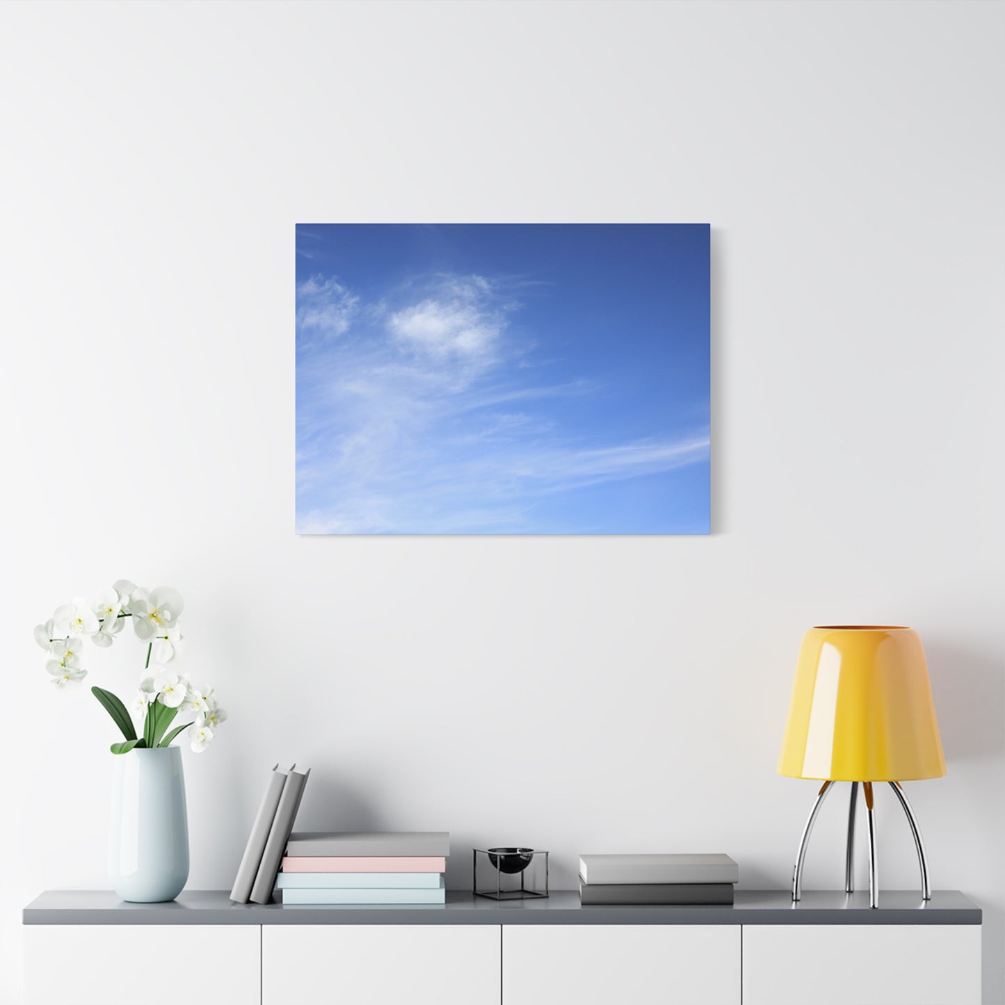 Blue Breath - Unique Frameless Canvas Wall Art - Art By Earth