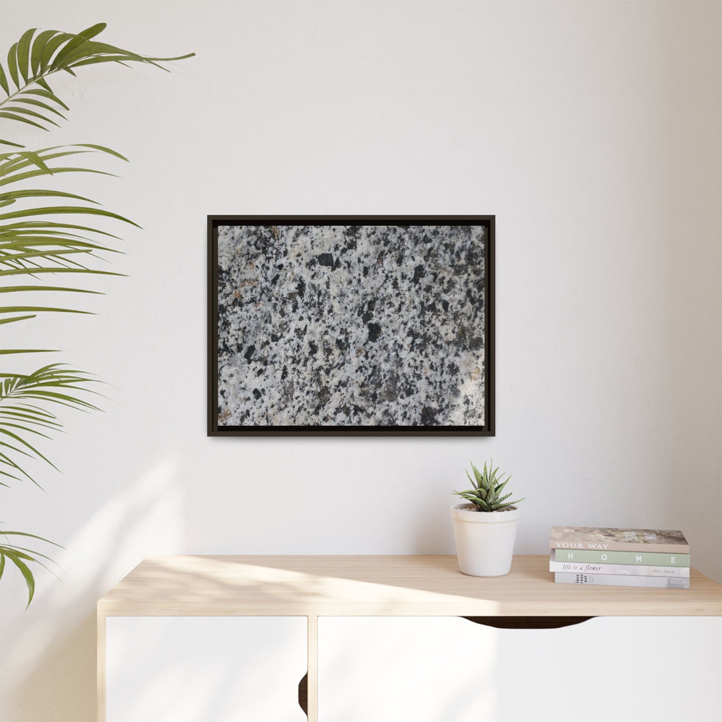 Granite Song - Unique Stretched Canvas Wall Art - Art By Earth
