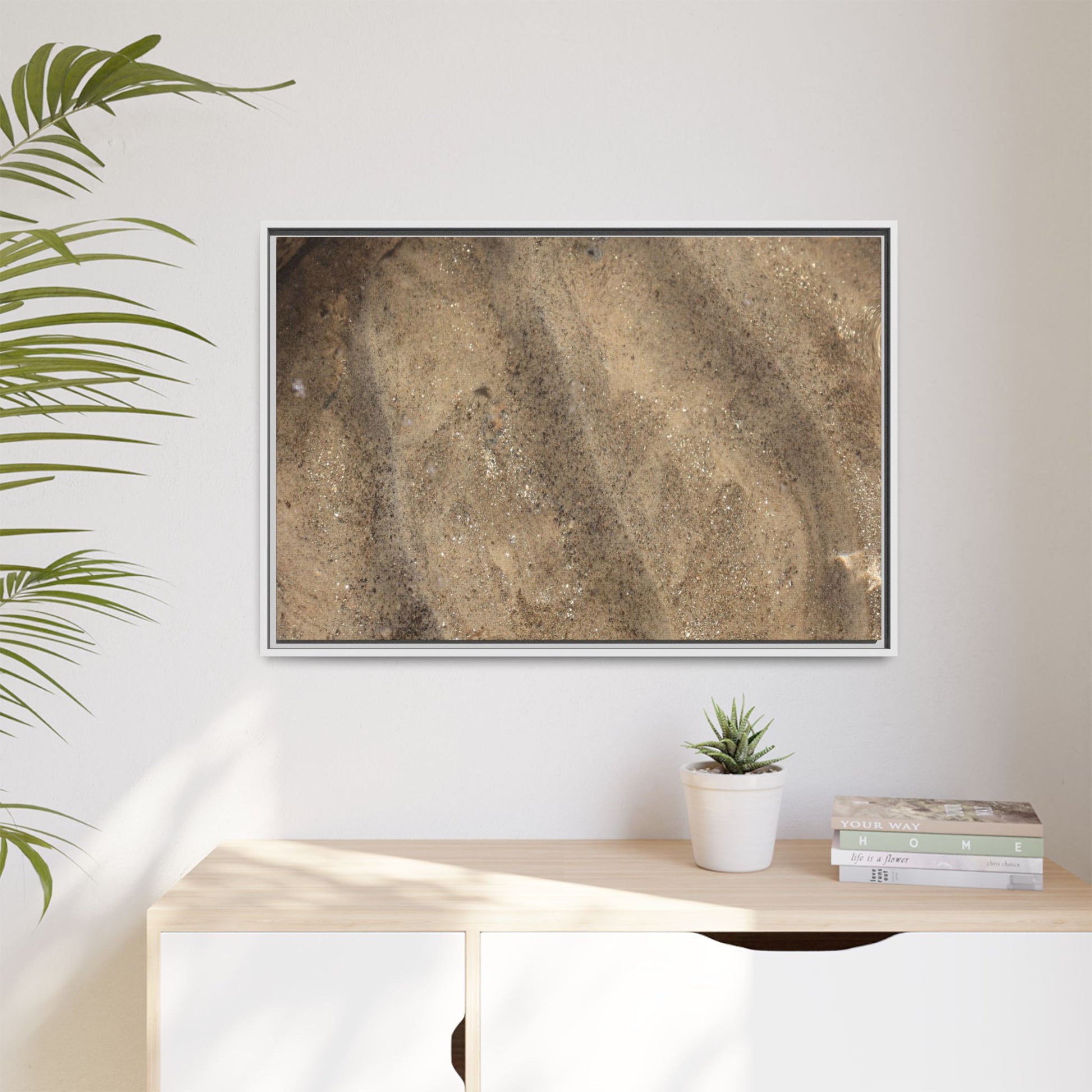 Tidal Pool Secrets - Unique Stretched Canvas Wall Art - Art By Earth