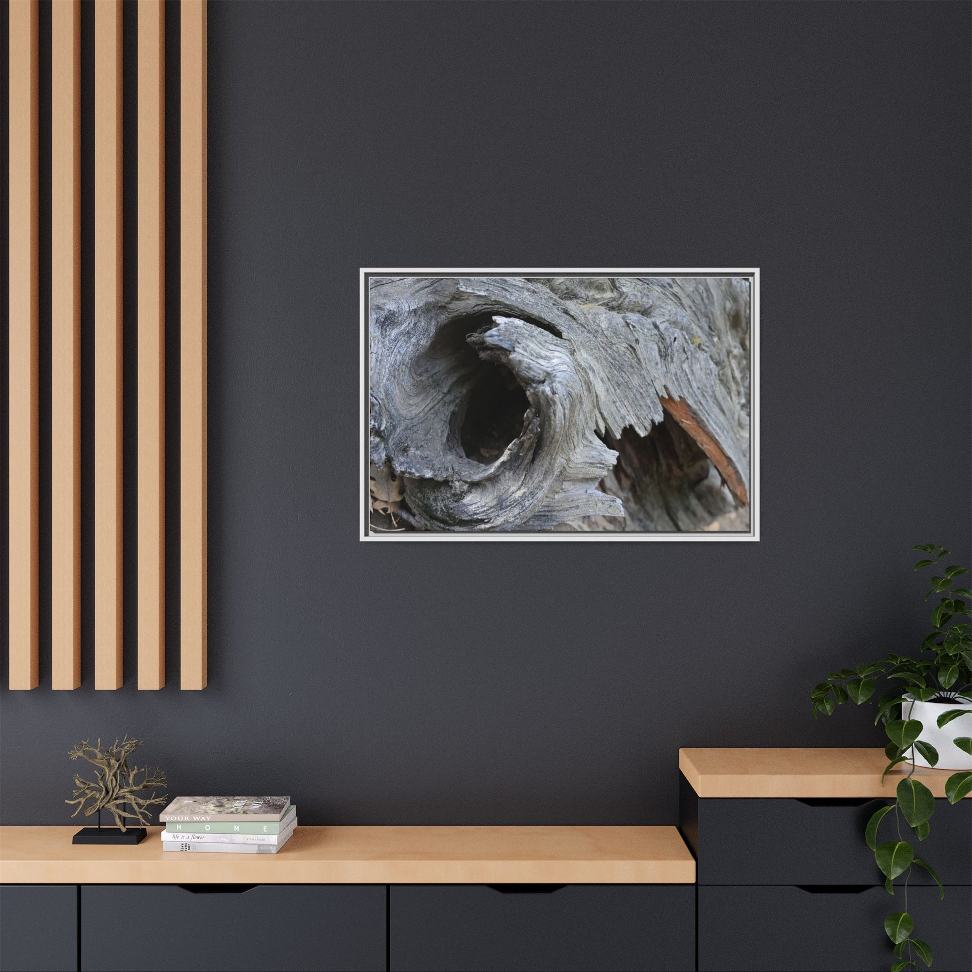 Bark's Labyrinth - Unique Stretched Canvas Wall Art - Art By Earth