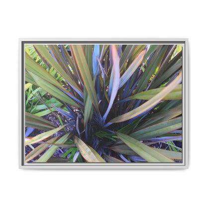 Radiant Leaves - Unique Stretched Canvas Wall Art - Art By Earth