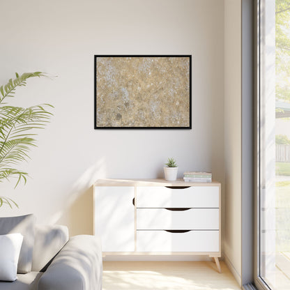 Bubbling Sand - Unique Stretched Canvas Wall Art - Art By Earth