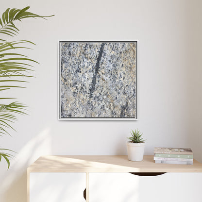 Granite Bubbles - Unique Stretched Canvas Wall Art - Art By Earth