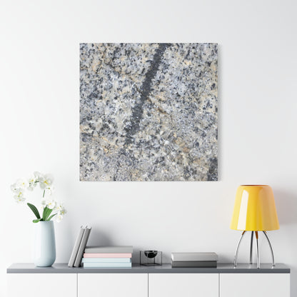 Crystalline Bubbles - Unique Frameless Canvas Wall Art - Art By Earth