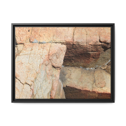 Fractured Stone - Unique Stretched Canvas Wall Art - Art By Earth