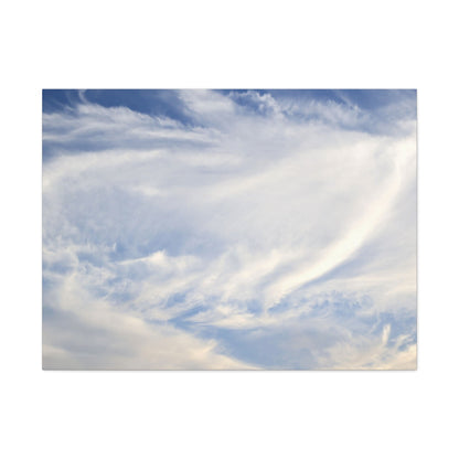 Whispers of Celestial Breath - Unique Frameless Canvas Wall Art - Art By Earth